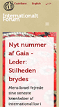 Mobile Screenshot of internationaltforum.dk